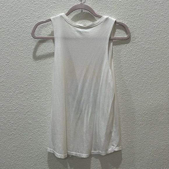 NWT Spiritual Gangster Jade Muscle Tank Top Be The Light Radiate Love White S - Picture 8 of 9